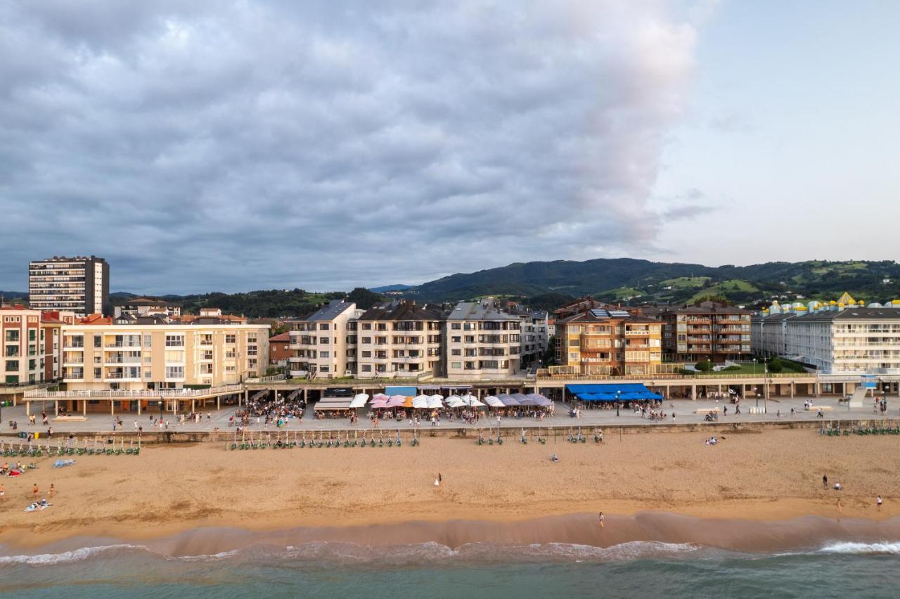 Zarautz Beach With Parking By Aston Rentals Exterior foto
