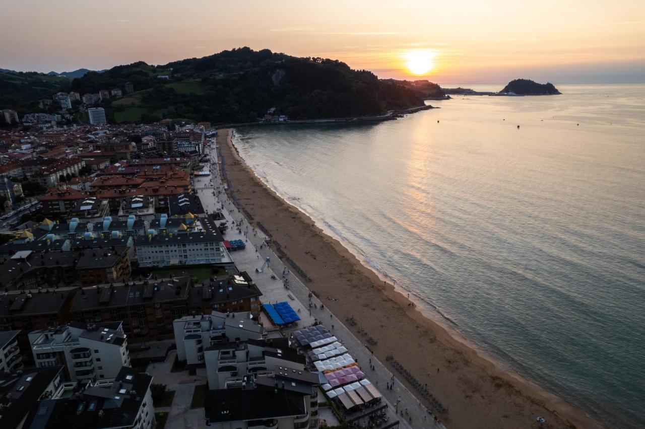 Zarautz Beach With Parking By Aston Rentals Exterior foto
