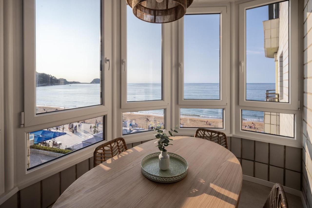 Zarautz Beach With Parking By Aston Rentals Exterior foto